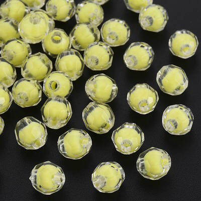 Transparent Acrylic Beads