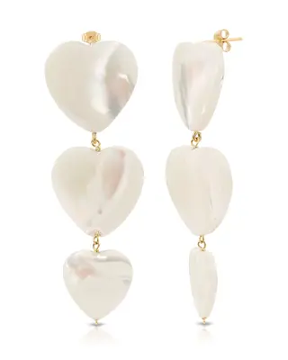 Lots of Love Earrings | Metal Color: Gold