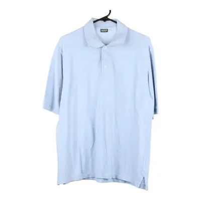 Invicta Polo Shirt - Small Blue Cotton