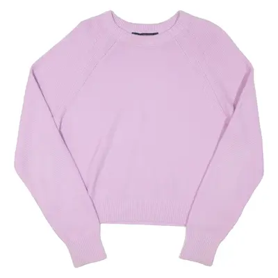 FRENCH CONNECTION Womens Jumper Pink Tight Knit XL