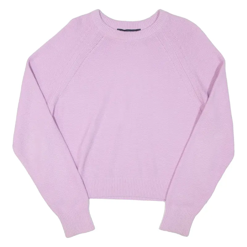 FRENCH CONNECTION Womens Jumper Pink Tight Knit XL