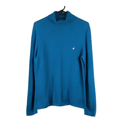 Charter Club Rollneck - Large Blue Cashmere
