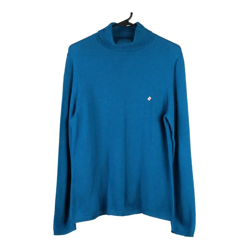 Charter Club Rollneck - Large Blue Cashmere