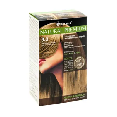 Sitarama Naturidea 9.0 Delicate Permanent Coloring Very Light Blonde Naturale Bright and Even Promotion