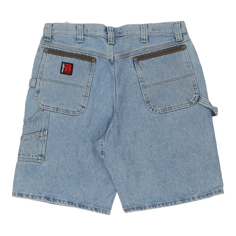 Wrangler Carpenter Shorts - 35W 10L Blue Cotton