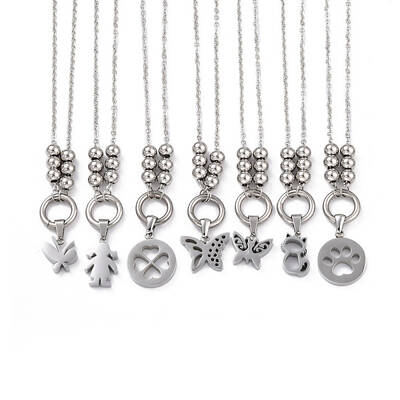 Non-Tarnish 304 Stainless Steel Pendant Necklaces