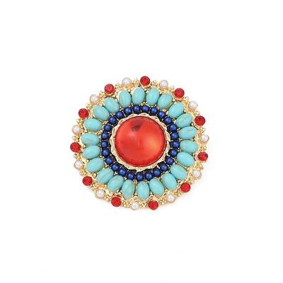 Alloy Brooch
