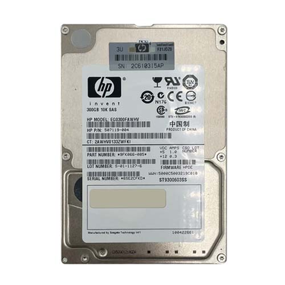 507119-004 HP 300GB 6Gb/s SAS 10000 2.5-inch Hard Drive