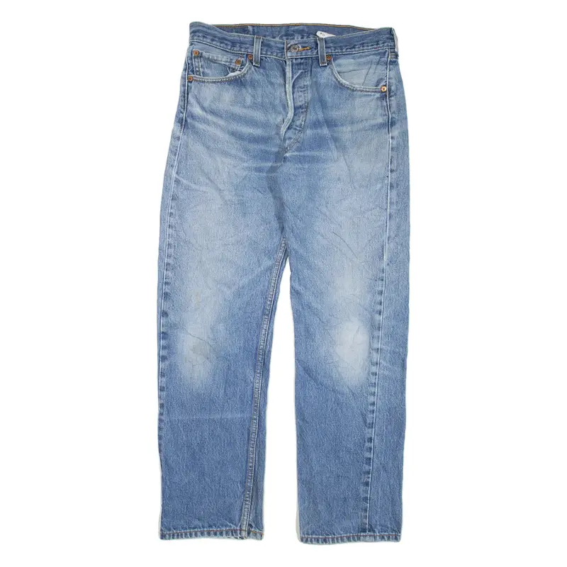 LEVI'S 501 Jeans Mens Blue Regular Straight W30 L27