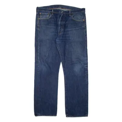 LEVI'S 501 Jeans Mens Blue Regular Straight W36 L30