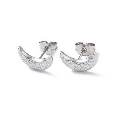 Non-Tarnish 304 Stainless Steel Stud Earring for Women