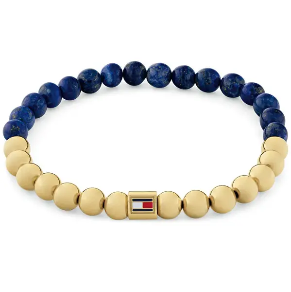 Tommy Hilfiger Bracciale Di Perline Con Perle Semipreziose Di Lapislazzuli 2780963