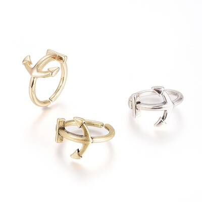 Adjustable Brass Cuff Rings