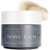 Lune Nerve Balm – Nerve Cream for Feet & Hands | Natural Relief Cream with Arnica, Vitamin B6 & Magnesium | 3.4 oz Body Car...