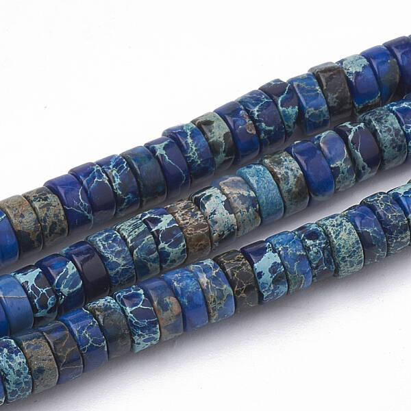 Synthetic Imperial Jasper Beads Strands