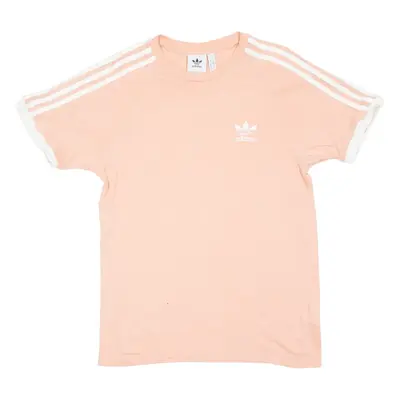 ADIDAS Womens T-Shirt Pink S
