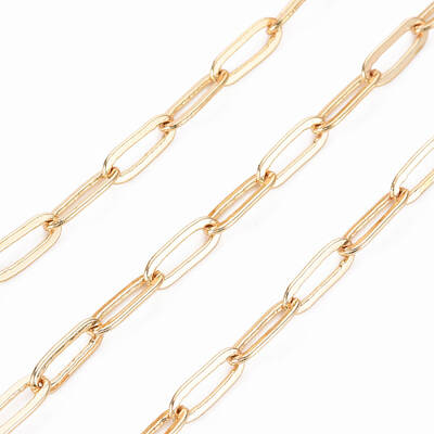 Brass Paperclip Chains