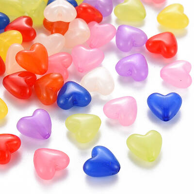 Transparent Acrylic Beads