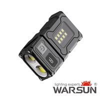 WARSUN Small Led Mini Flashlight, Pocket Flashlight Rechargable with Fast Charge Battery, Magnetic Flashlight, Camping Flashl...