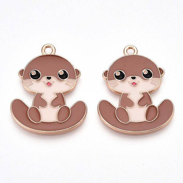 Alloy Enamel Pendants