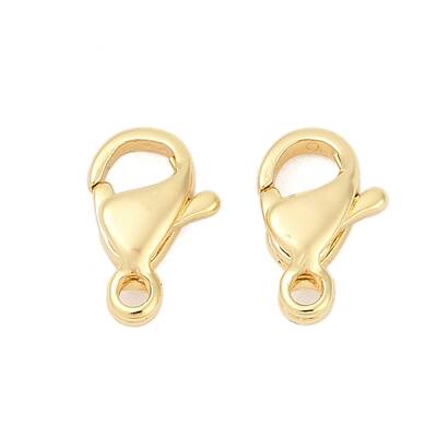 Brass Lobster Claw Clasps