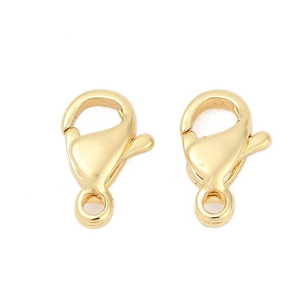 Brass Lobster Claw Clasps