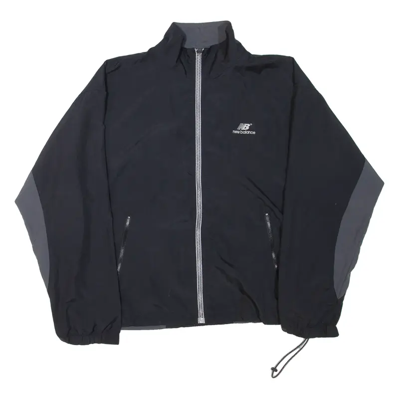 NEW BALANCE Lightweight Mens Track Jacket Grey Colourblock L