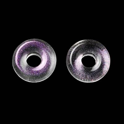 Transparent Glass European Beads