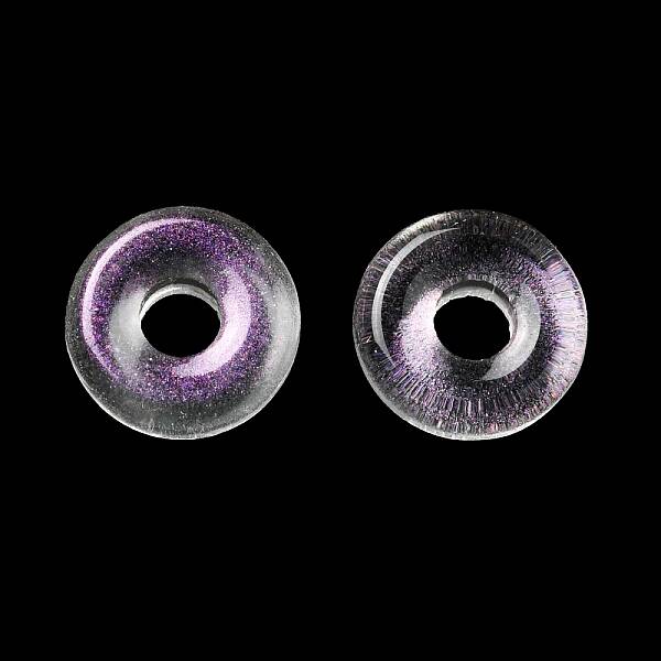 Transparent Glass European Beads