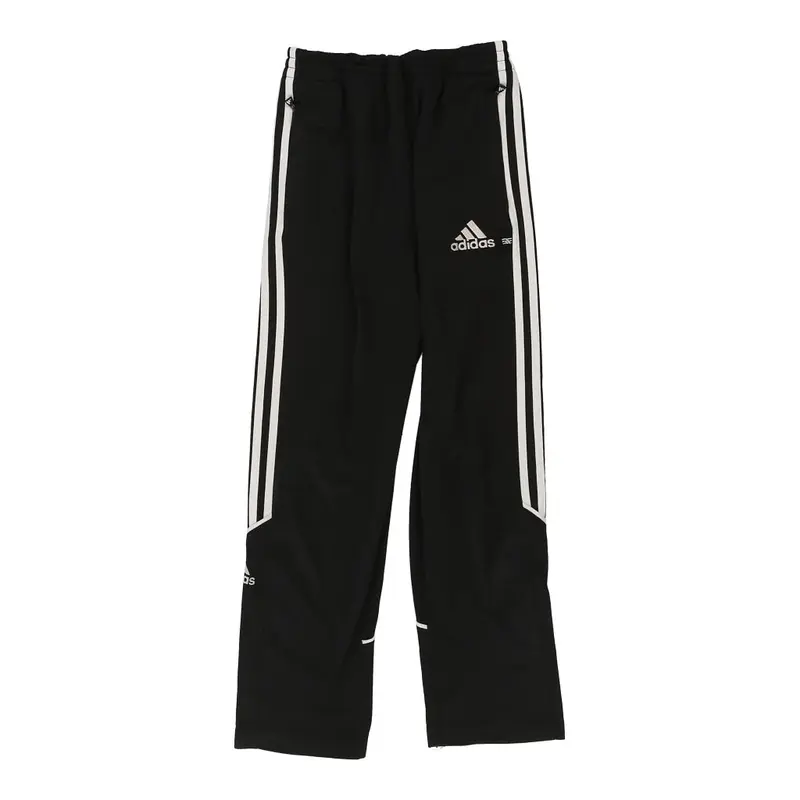 Age 12 Adidas Tracksuit - Medium Black Polyester
