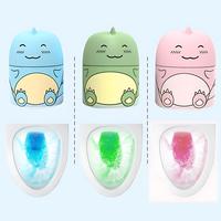 3-Pack Cute Dinosaur Toilet Tank Cleaners – Ocean, Jasmine & Peach Scents | Long-Lasting Bathroom Freshener & Cleaning Esse...