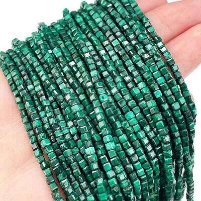 Natural Malachite Beads Strands