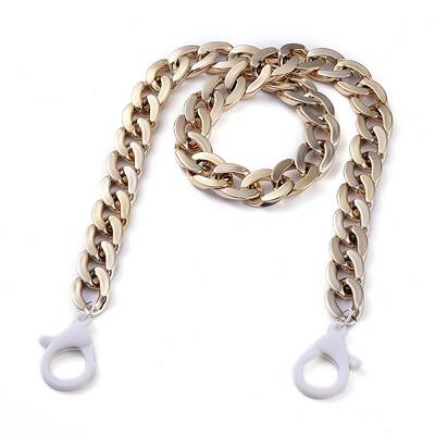 Personalized CCB Plastic Curb Chain Necklaces