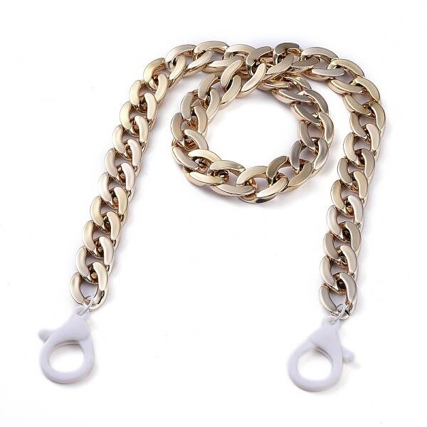 Personalized CCB Plastic Curb Chain Necklaces