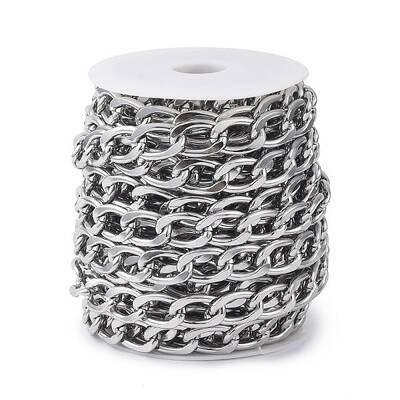 Oval Oxidation Aluminum Curb Chains