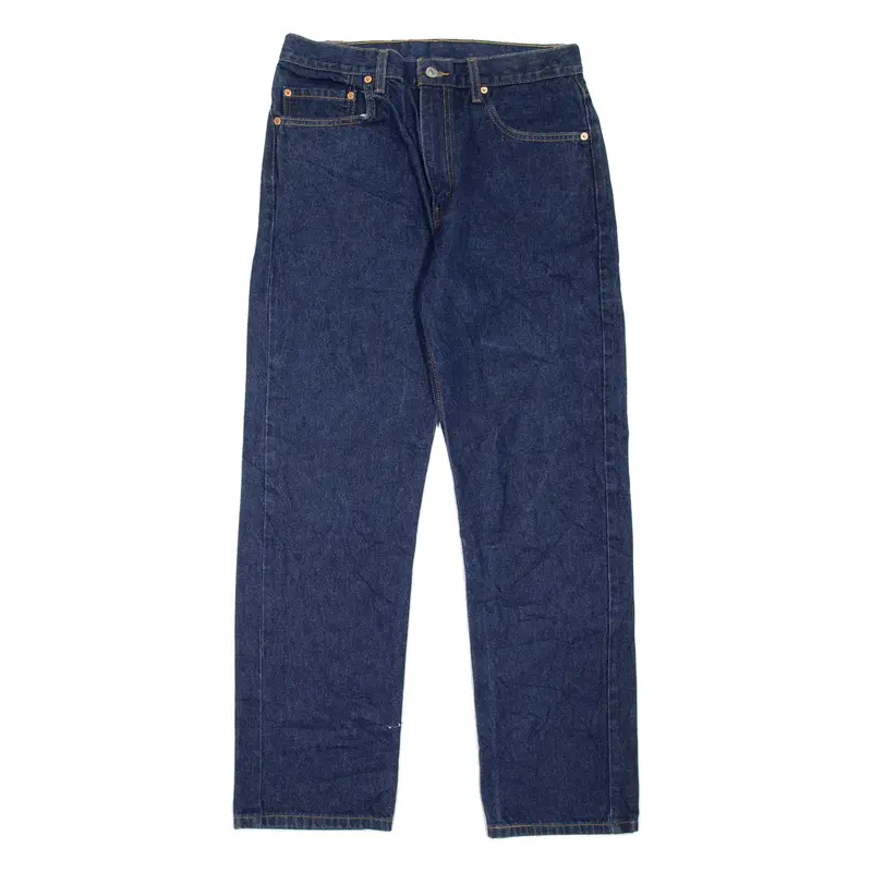 LEVI'S 505 Jeans Mens Blue Regular Straight 90s W31 L30