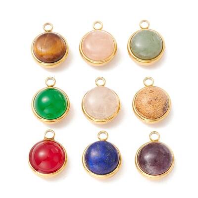 Natural Mixed Stone Pendants