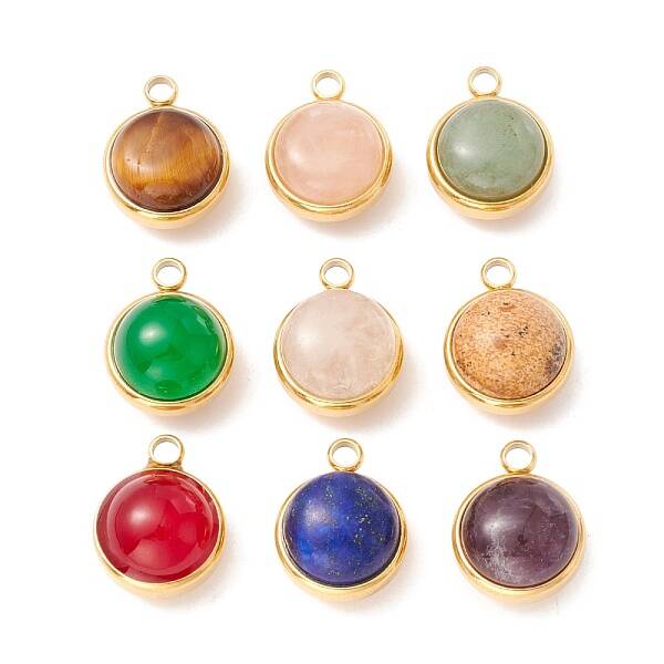 Natural Mixed Stone Pendants