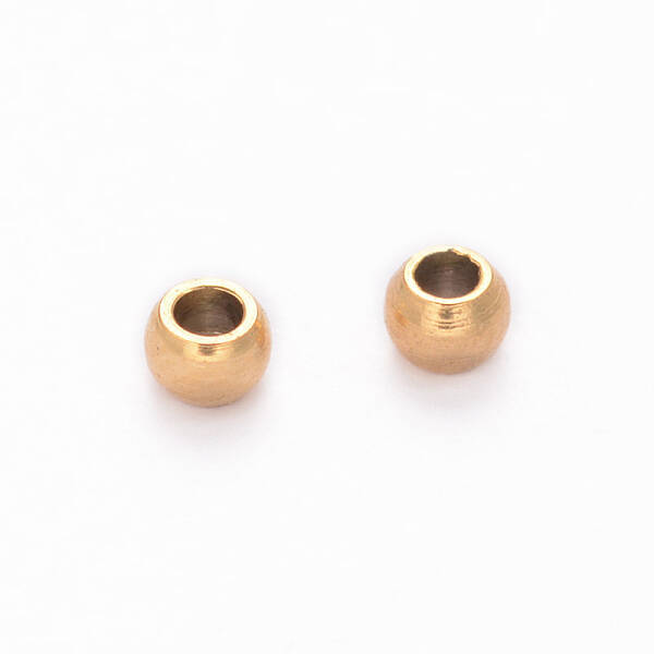Barrel Ion Plating(IP) 304 Stainless Steel Beads