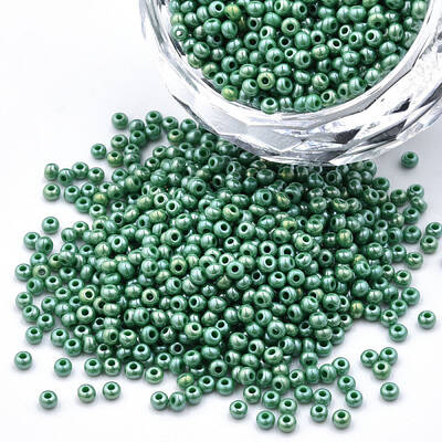 11/0 Czech Opaque Glass Seed Beads