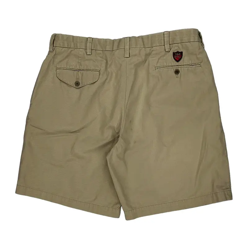Ralph Lauren Chino Shorts - 36W 8L Beige Cotton | Size: 36″ waist