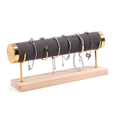Velvet T Bar Bracelet Display Rack