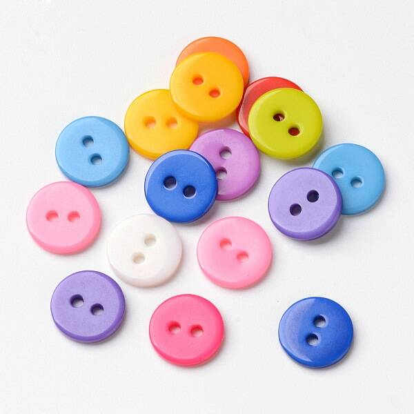 Candy Colorful Two-hole Buttons