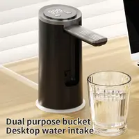 2-in-1 Portable & Foldable Water Dispenser Durable Smart Pump Fast Charge Auto-Leakproof Tech Digital Filter Reminder for Hom...