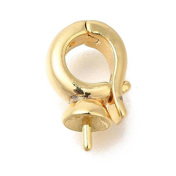 Brass Cup Pearl Peg Bails Pin Pendants
