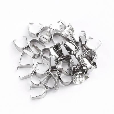 Stainless Steel Snap on Bails