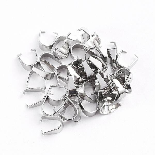 Stainless Steel Snap on Bails