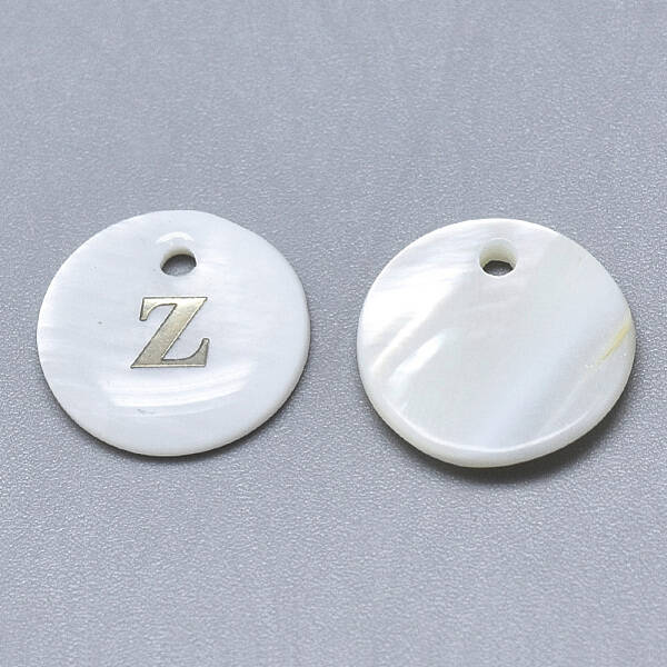 Natural White Shell Mother of Pearl Shell Charms