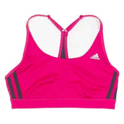 ADIDAS Womens Sports Vest Pink Sleeveless S