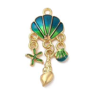 Alloy Enamel Pendants